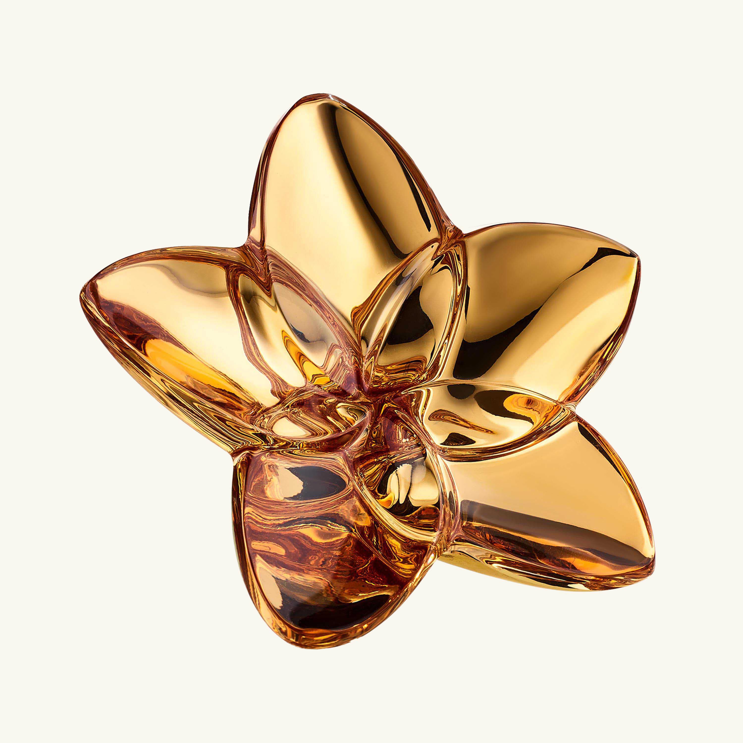 Baccarat The Bloom Collection Figurine Mini Gold | Tanagra UAE