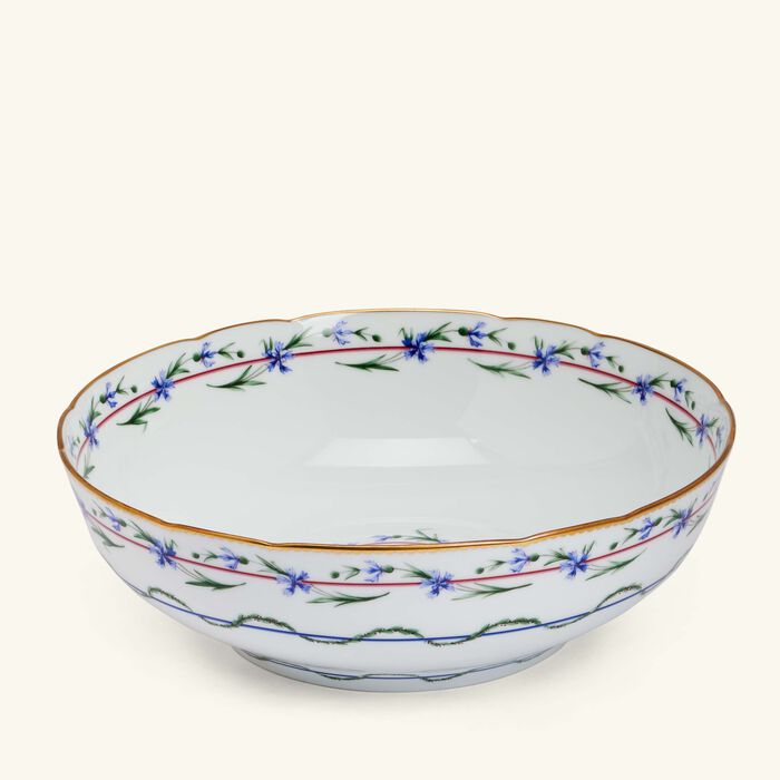 bernardaud le gobelet du roy salad bowl white 25cm