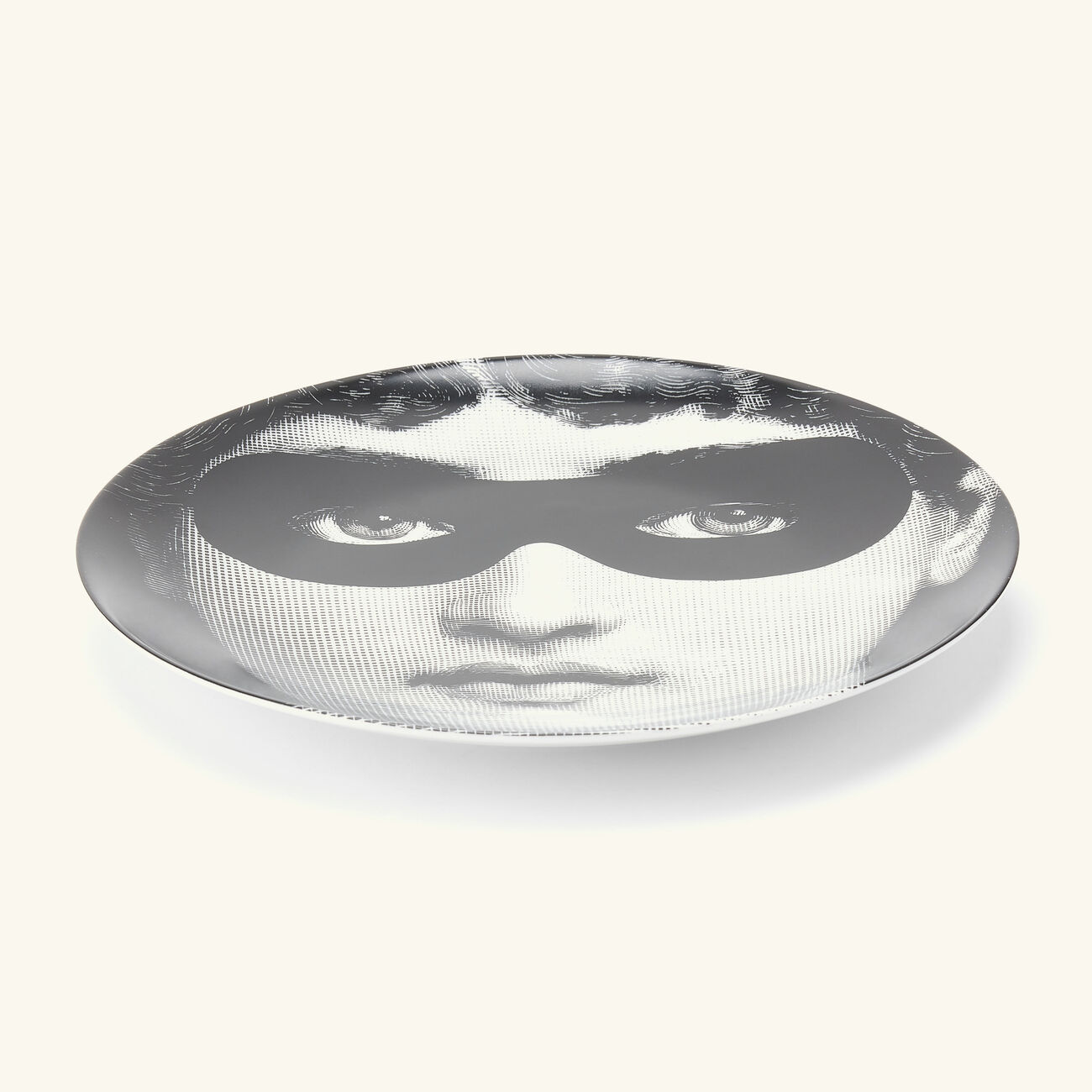 Tema e Variazioni no.22 Wall Plate Black fornasetti tema e variazioni no 22 wall plate black