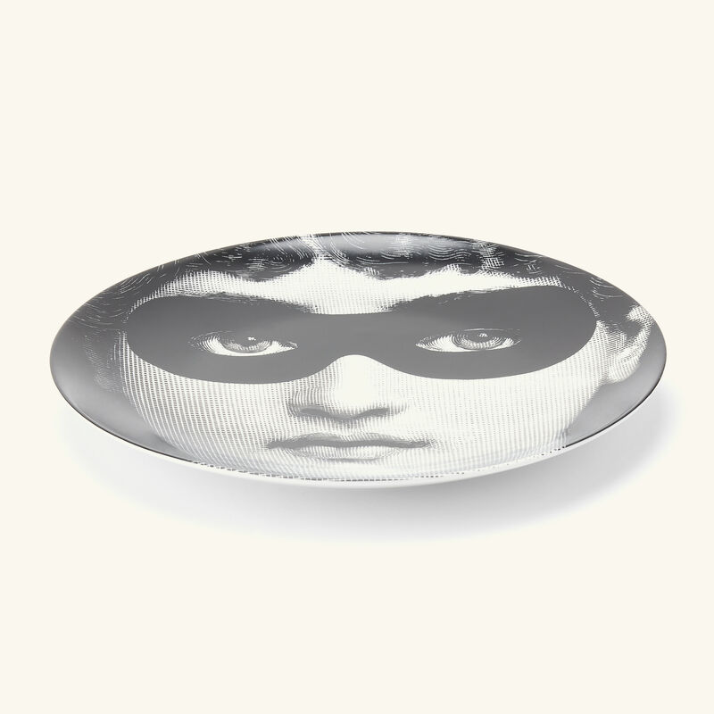 Tema e Variazioni no.22 Wall Plate Black fornasetti tema e variazioni no 22 wall plate black