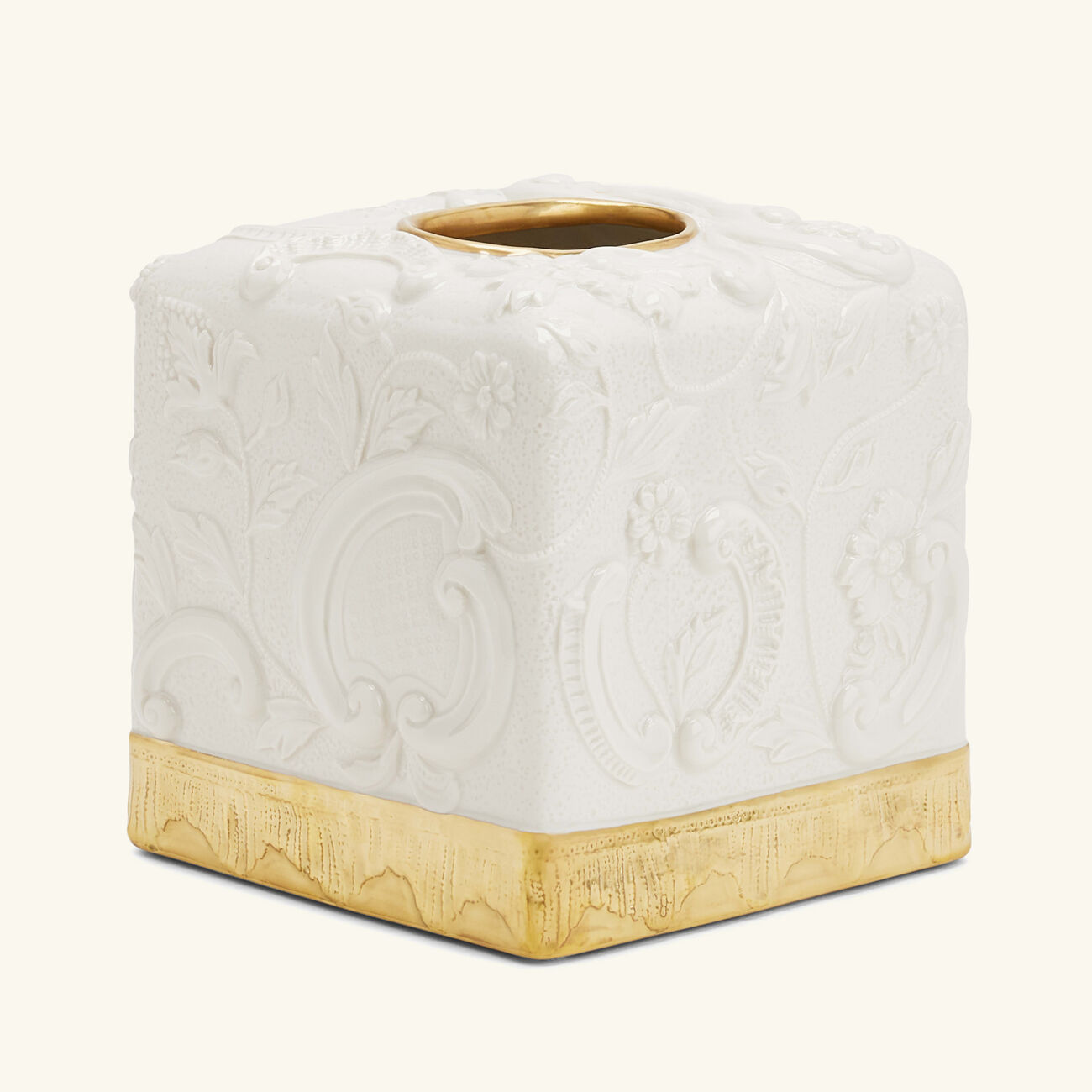 villari taormina tissue box white