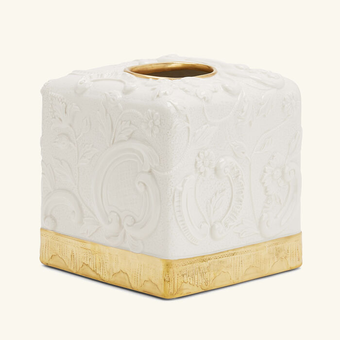 villari taormina tissue box white