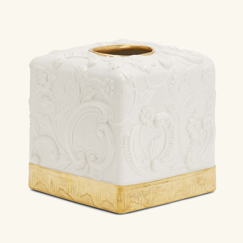 villari taormina tissue box white