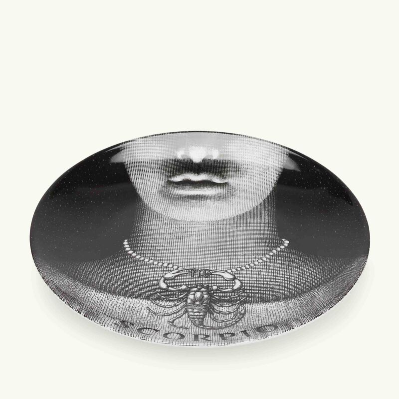 Tema e Variazioni no.355 Scorpio Wall Plate fornasetti tema e variazioni no 355 scorpio wall plate