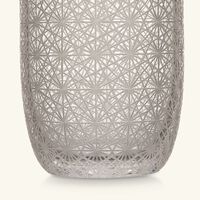 ruckl odette vase round medium clear