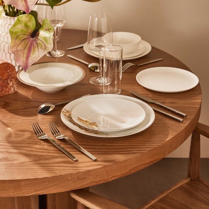 Vegetal Or Salad Plate Gold 21cm bernardaud vegetal or salad plate gold 21cm