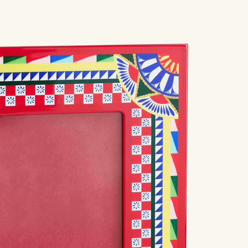 Carretto Wooden Picture Frame Pattern 17x22cm dolce gabbana casa carretto wooden picture frame pattern 17x22cm