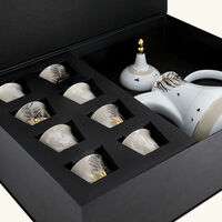 Naseem Dallah & Arabic Coffee Cup Set Of 8 silsal naseem dallah arabic coffee cup set of 8