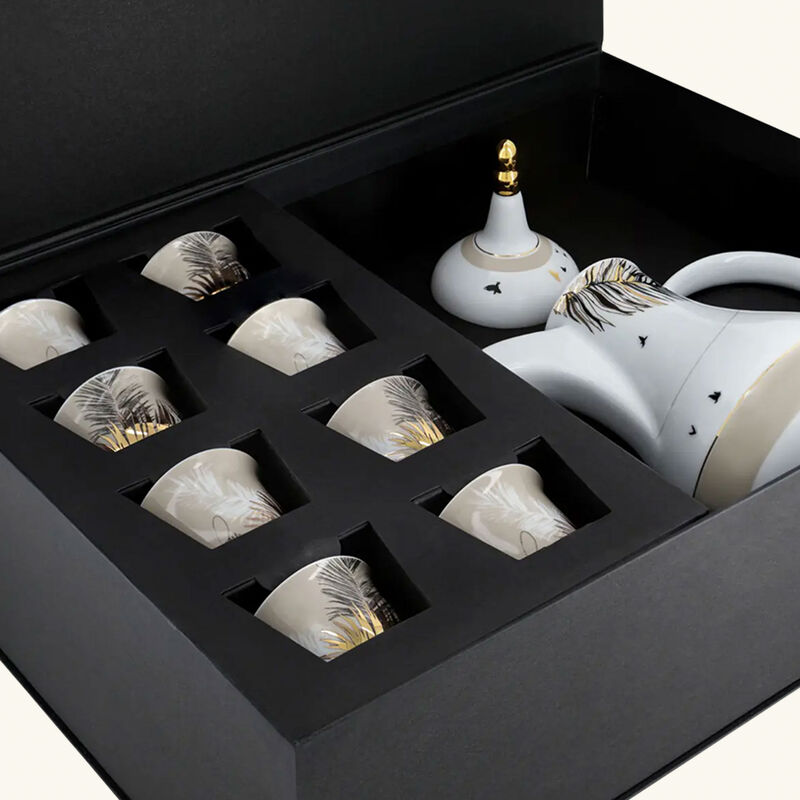 Naseem Dallah & Arabic Coffee Cup Set Of 8 silsal naseem dallah arabic coffee cup set of 8