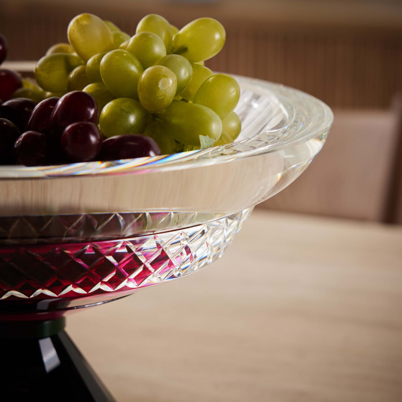 ريفليكشنز كوبنهاغن طبق الديكور بوكيه باللون البرغندي