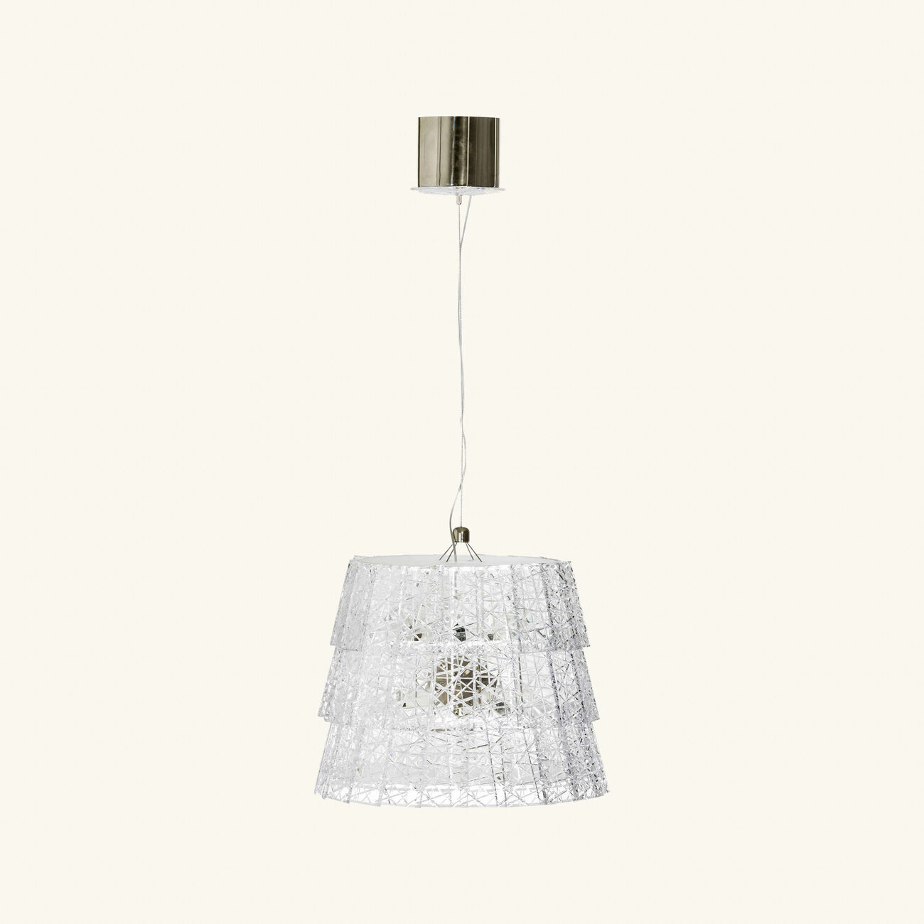baccarat tuile de cristal chandelier small