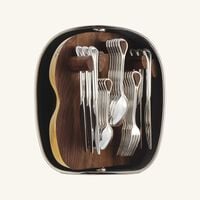 Carrousel 24 Piece Flatware Set Silver Plated christofle carrousel 24 piece flatware set silver plated
