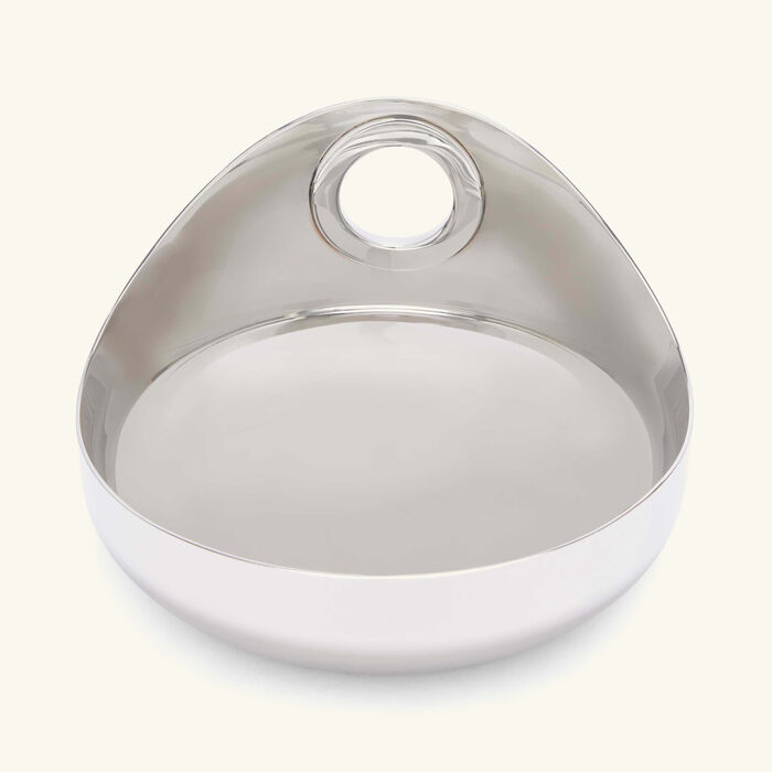 oh de christofle serving bowl small stainless steel