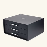 كريستوفل طقم الفضيات بيرل مؤلف من 75 قطعة باللون الفضي