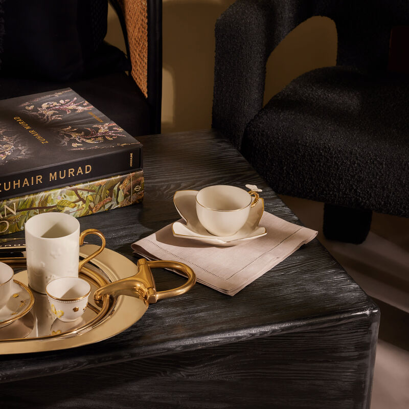 catherine denoual feliz placemat grey set of 6