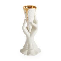Gilded I-Scream Vase, small