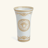 versace medusa gala vase medium white
