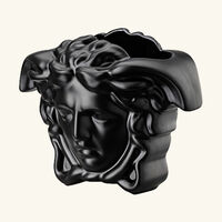 versace medusa grande vase mini black