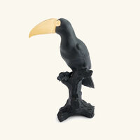 lladro toucan sculpture medium black limited edition
