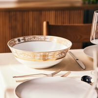 Aux Rois Salad Bowl Gold 25cm bernardaud aux rois salad bowl gold 25cm