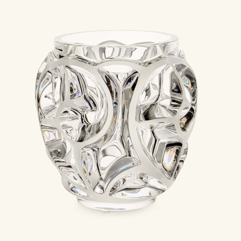 Tourbillons Vase Small Clear lalique tourbillons vase small clear