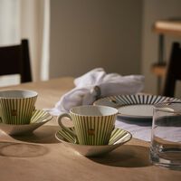 bernardaud delphos eolie drinking glass green