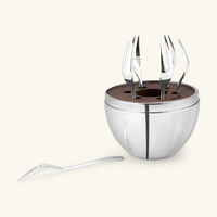 كريستوفل طقم شوك مود يامي فضي من 6 قطع