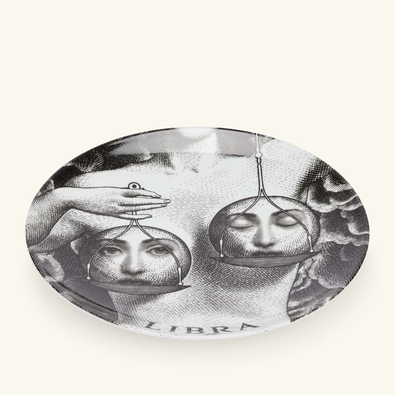 Tema e Variazioni no.354 Libra Wall Plate fornasetti tema e variazioni no 354 libra wall plate