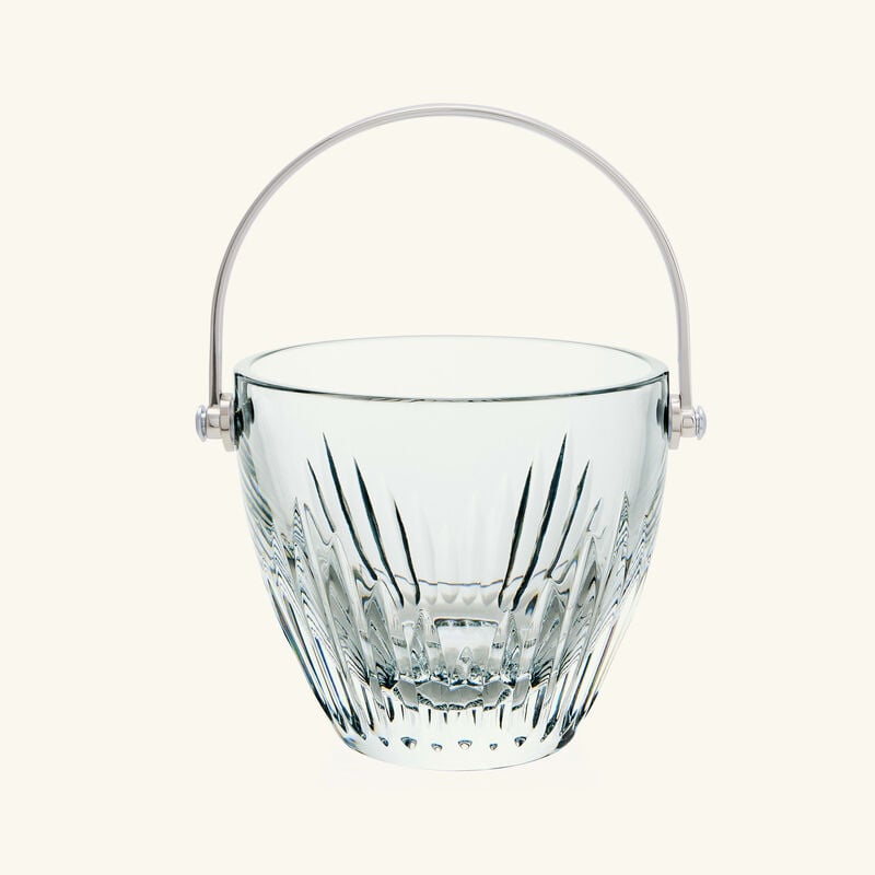 Massena Ice Bucket Clear baccarat massena ice bucket clear