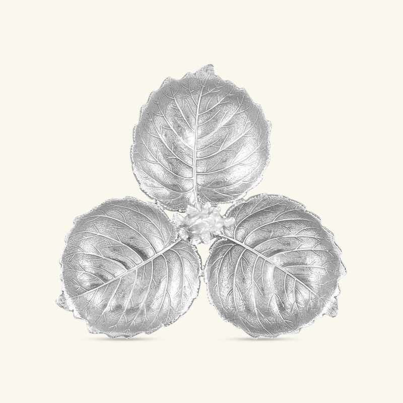 3 Hazel Leaves Mini Centerpiece buccellati 3 hazel leaves mini centerpiece