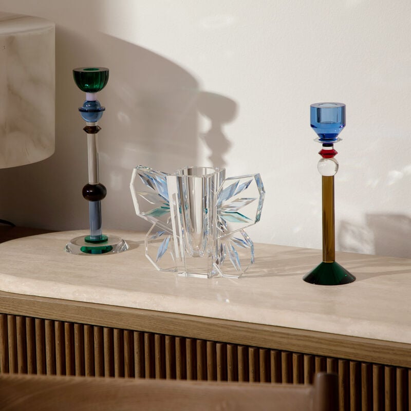 reflections copenhagen lucie butterfly vase blue