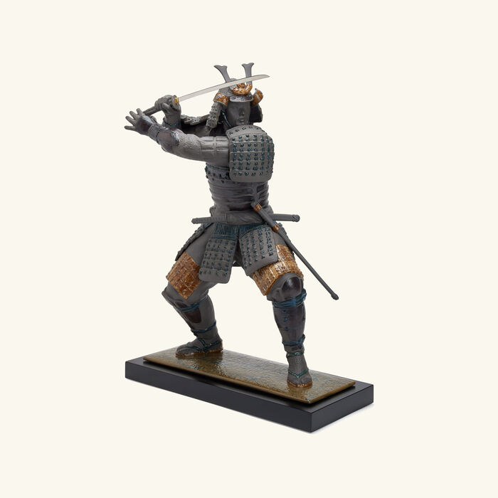 Samurai Warrior Sculpture Large Black lladro samurai warrior sculpture large black
