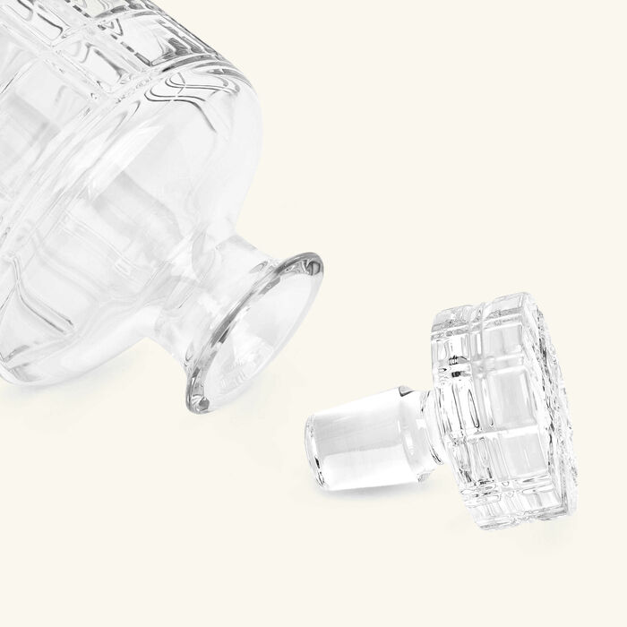 ralph lauren home hudson plaid decanter clear