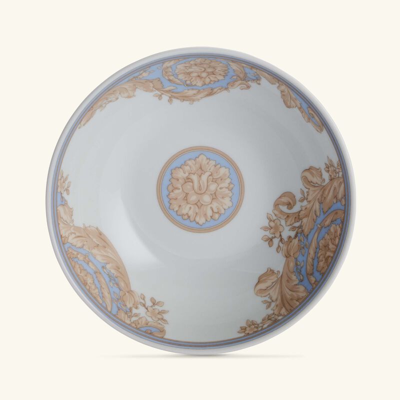 فيرساتشي طقم الإهداء باروكو روز باللون الأزرق   مجموعة من مستلزمات المائدة خصيصًا للأطفال