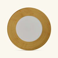 bernardaud twist blanc bread butter plate round white 16cm