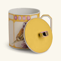 rosenthal idyllia mug with lid finch yellow