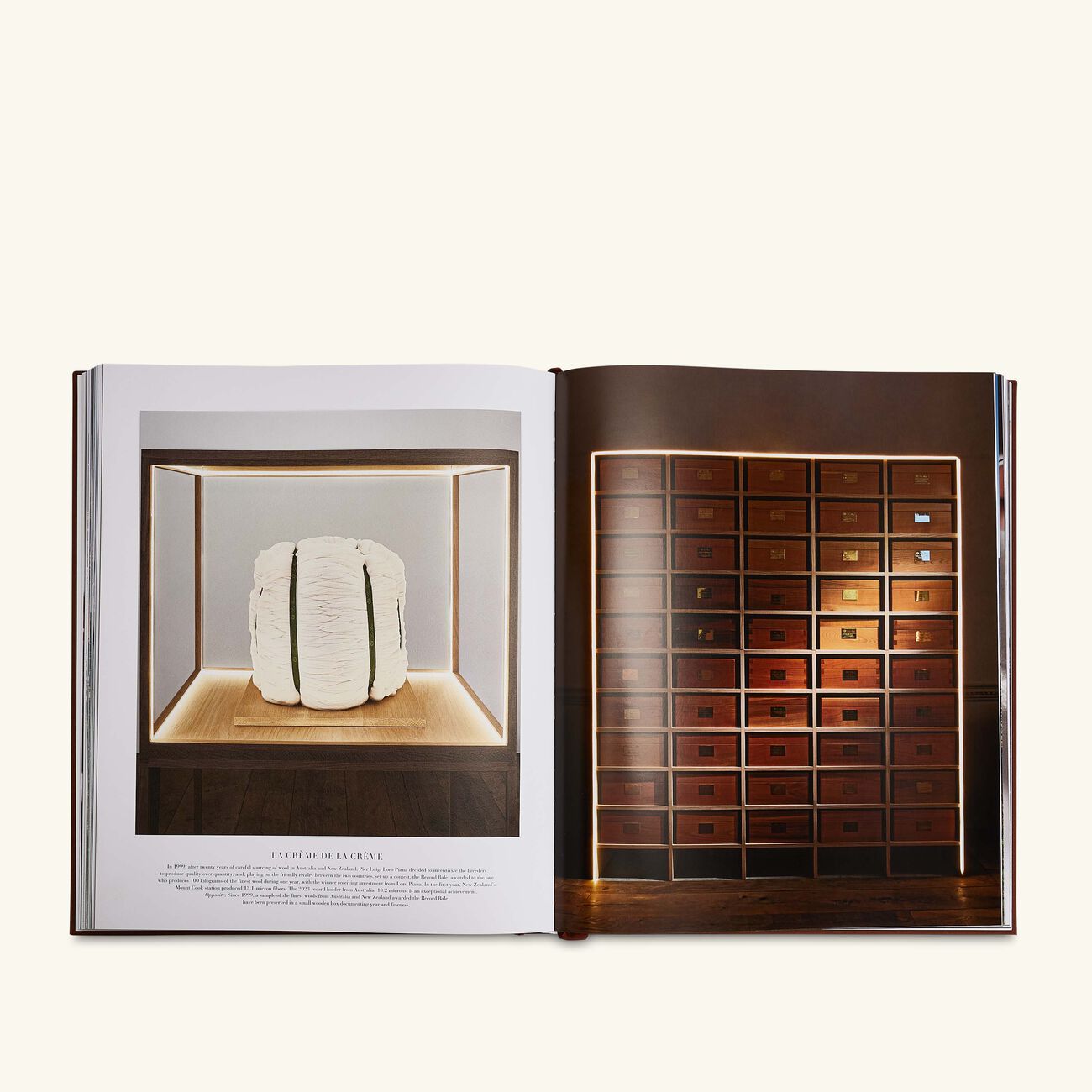 Loro Piana Master of Fibres Book 48x41cm assouline loro piana master of fibres book 48x41cm