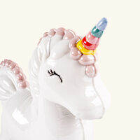 lladro unicorn sculpture small white