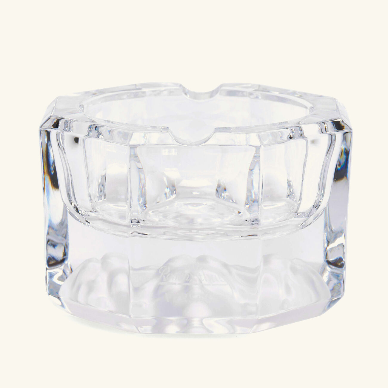 versace medusa lumiere ashtray octagonal mini clear