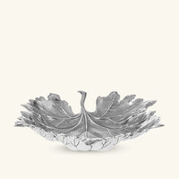 buccellati vine leaf bowl small silver