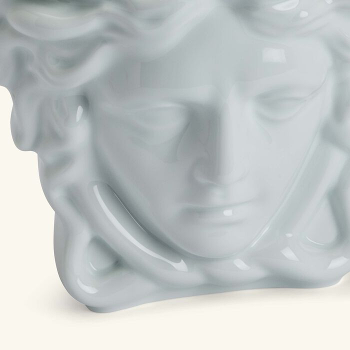 versace medusa grande vase medium white
