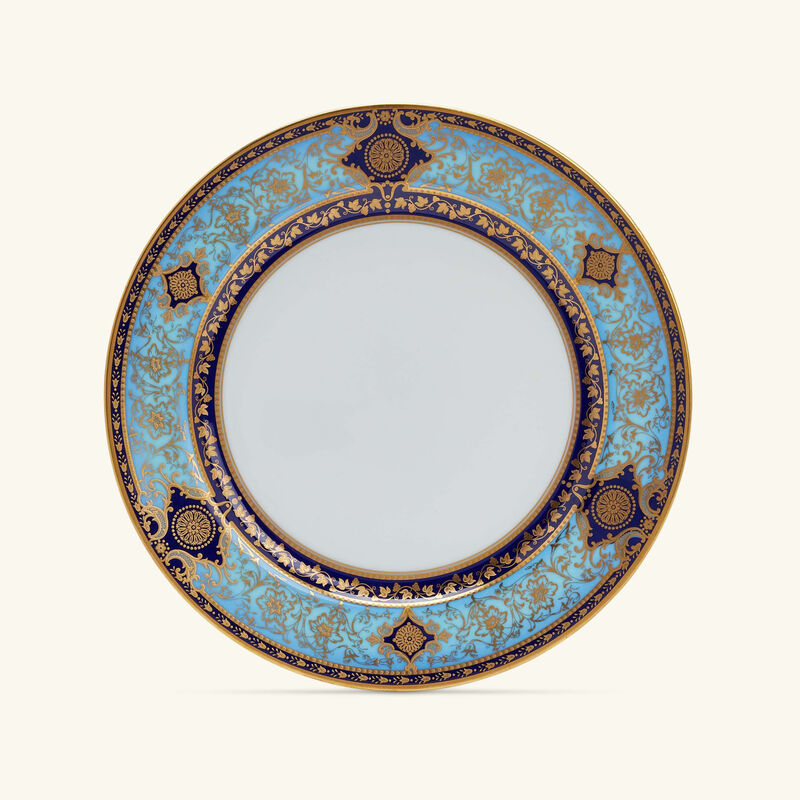 Grace Salad Plate Oval Blue 33cm bernardaud grace salad plate oval blue 33cm