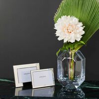 باكارا مزهرية أوكتاجون صغيرة شفافة