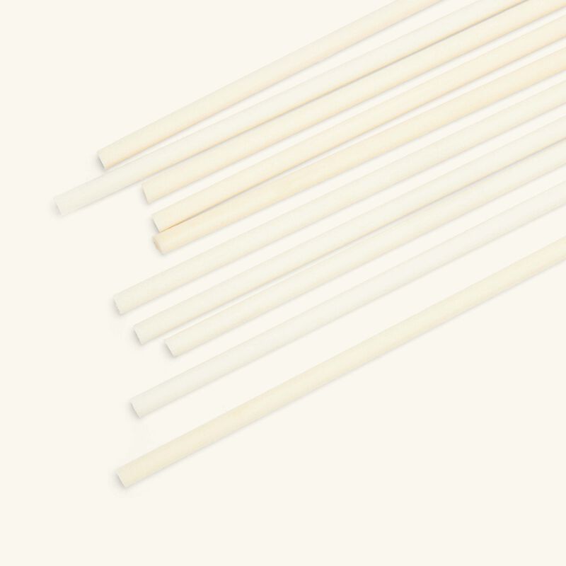 باوباب أعواد من أجل موزع العطر  2 ليتر  باللون الأبيض