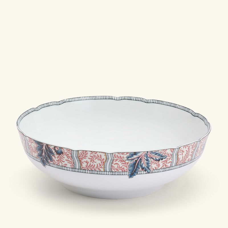 bernardaud collection braqueni  salad bowl red 25cm