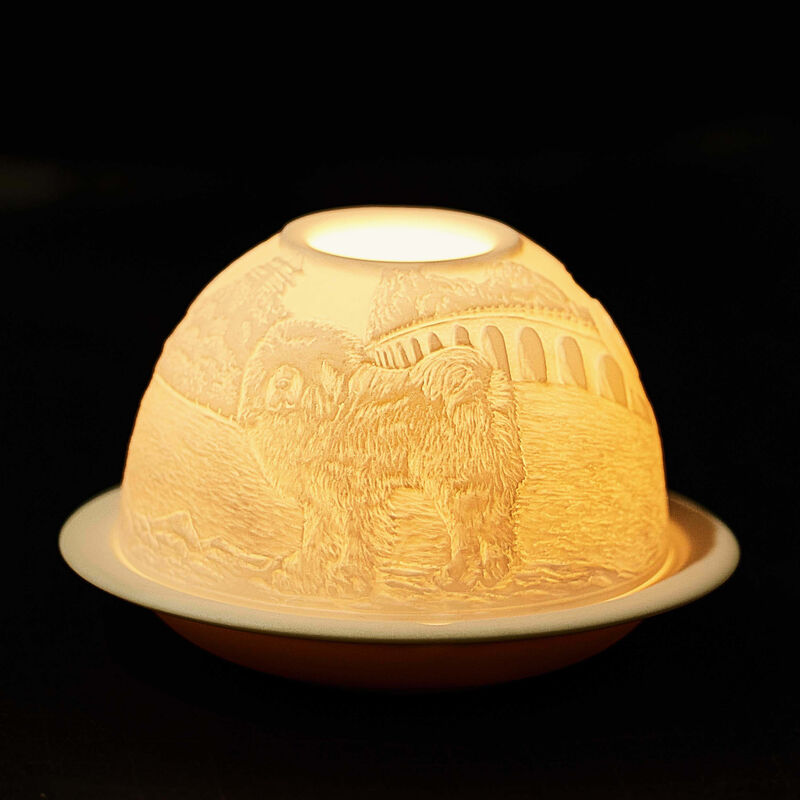 L'Année Du Chien Lithophanie bernardaud l ann e du chien lithophanie