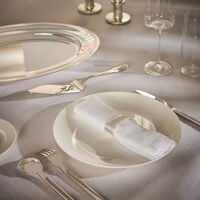 christofle open rosine napkin ring silver plated