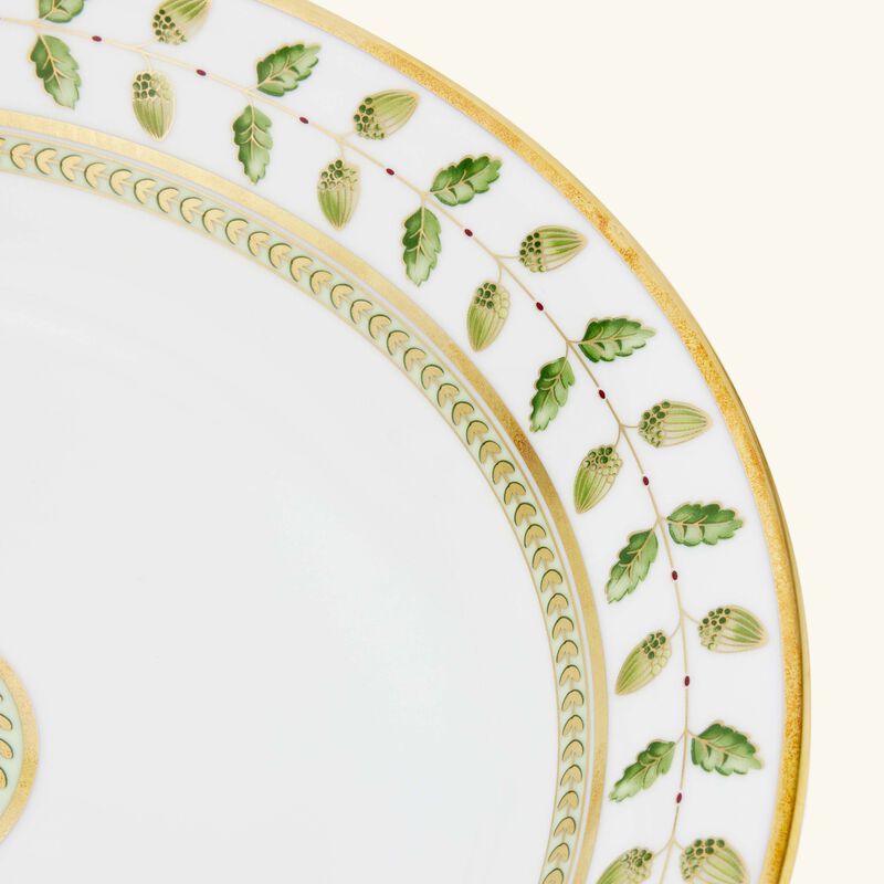 bernardaud open vegetable bowl green