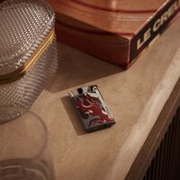st dupont slim 7 lighter camo red
