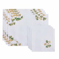 Bougainviliers Set of 4 Placemats & Napkins, small